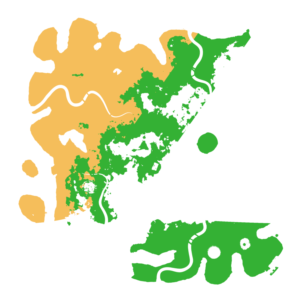 Biome Rust Map: Procedural Map, Size: 4250, Seed: 541397395
