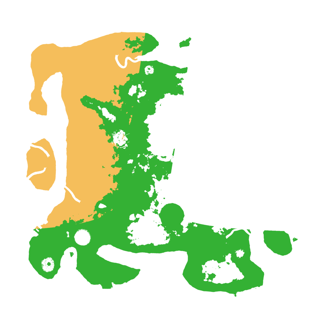 Biome Rust Map: Procedural Map, Size: 3500, Seed: 844627535