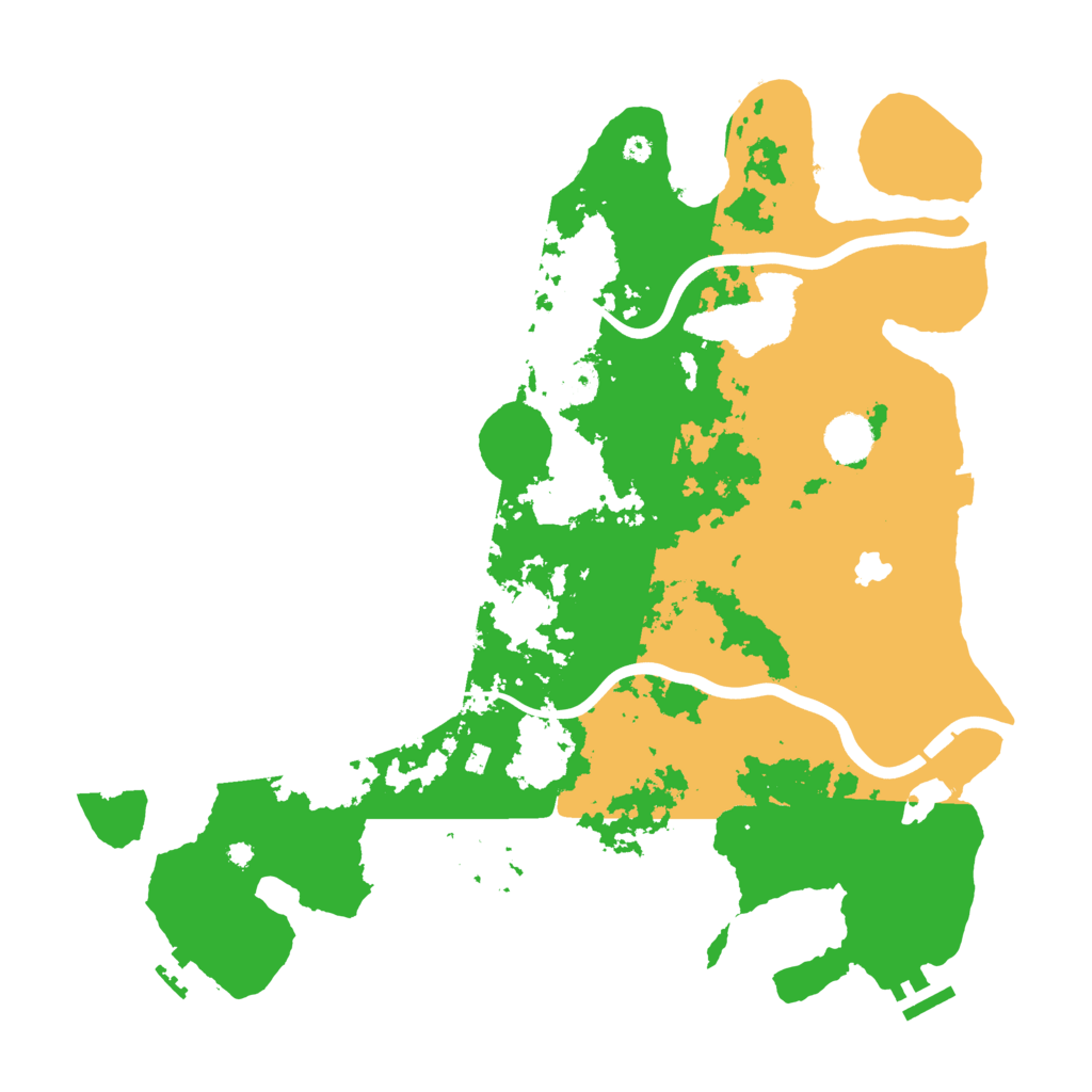 Biome Rust Map: Procedural Map, Size: 4000, Seed: 447931367