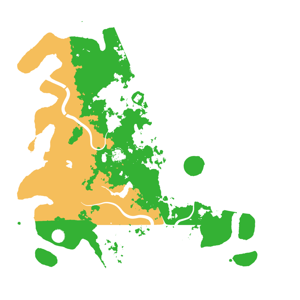 Biome Rust Map: Procedural Map, Size: 4000, Seed: 1427822680