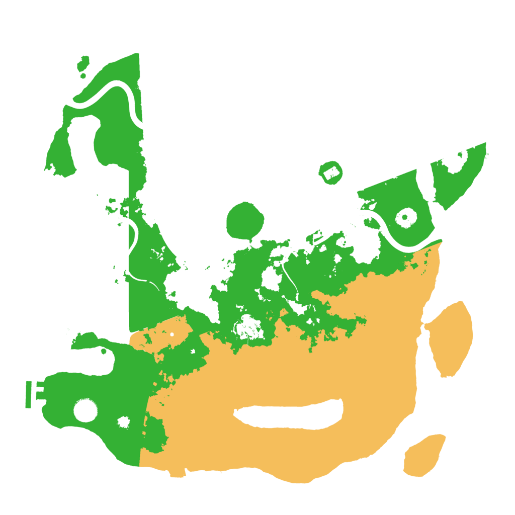 Biome Rust Map: Procedural Map, Size: 3850, Seed: 122221558