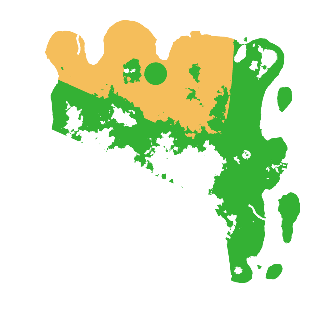 Biome Rust Map: Procedural Map, Size: 3750, Seed: 585968