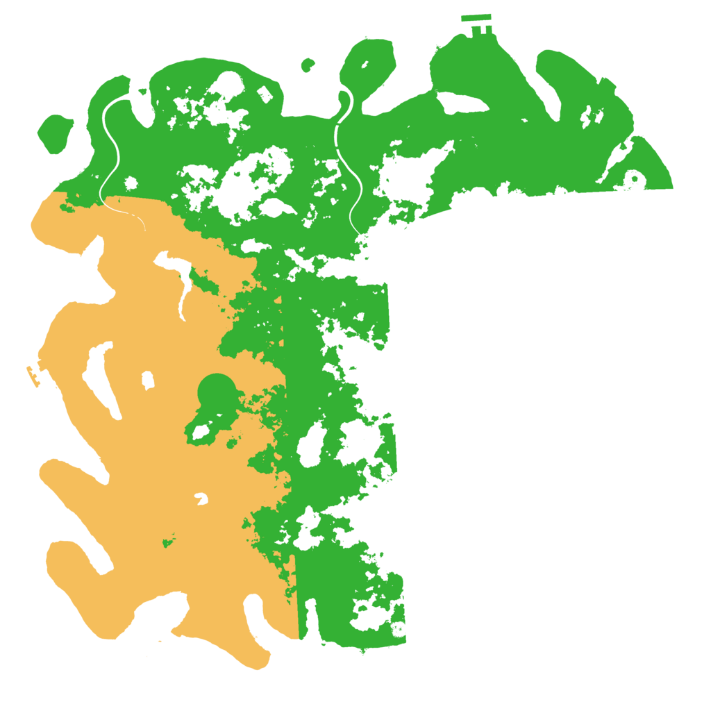 Biome Rust Map: Procedural Map, Size: 4800, Seed: 618467481