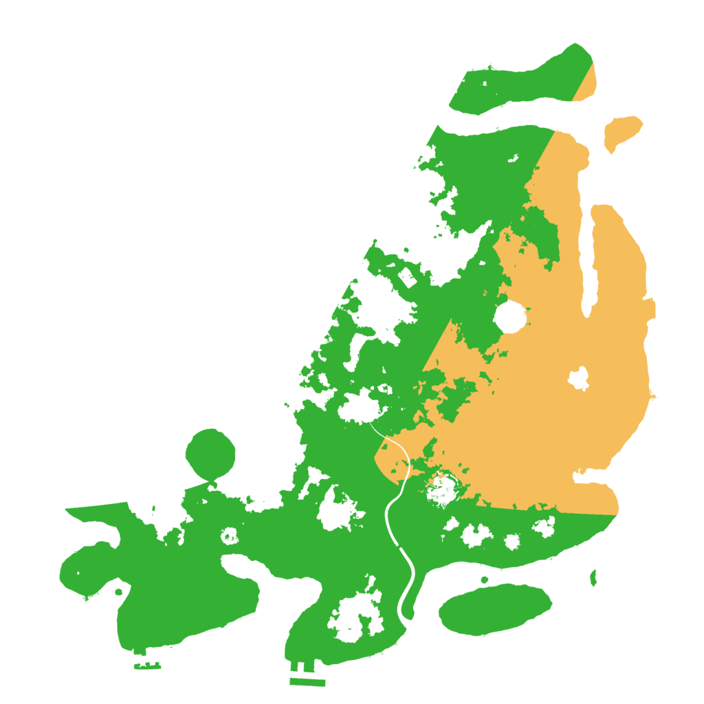 Biome Rust Map: Procedural Map, Size: 4000, Seed: 1733043935