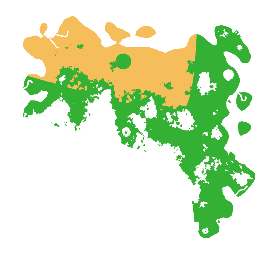 Biome Rust Map: Procedural Map, Size: 4500, Seed: 7072023