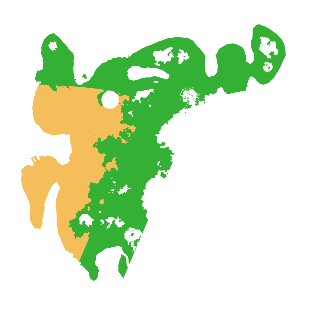 Biome Rust Map: Procedural Map, Size: 3300, Seed: 306000413