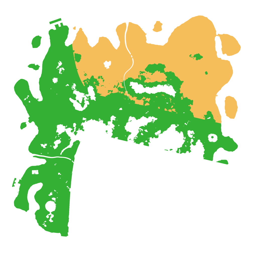 Biome Rust Map: Procedural Map, Size: 4250, Seed: 2067942438