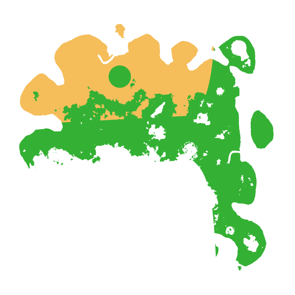 Biome Rust Map: Procedural Map, Size: 3500, Seed: 1667366234