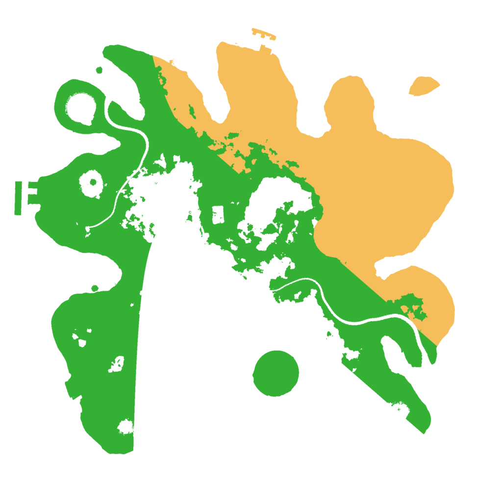 Biome Rust Map: Procedural Map, Size: 3000, Seed: 30940