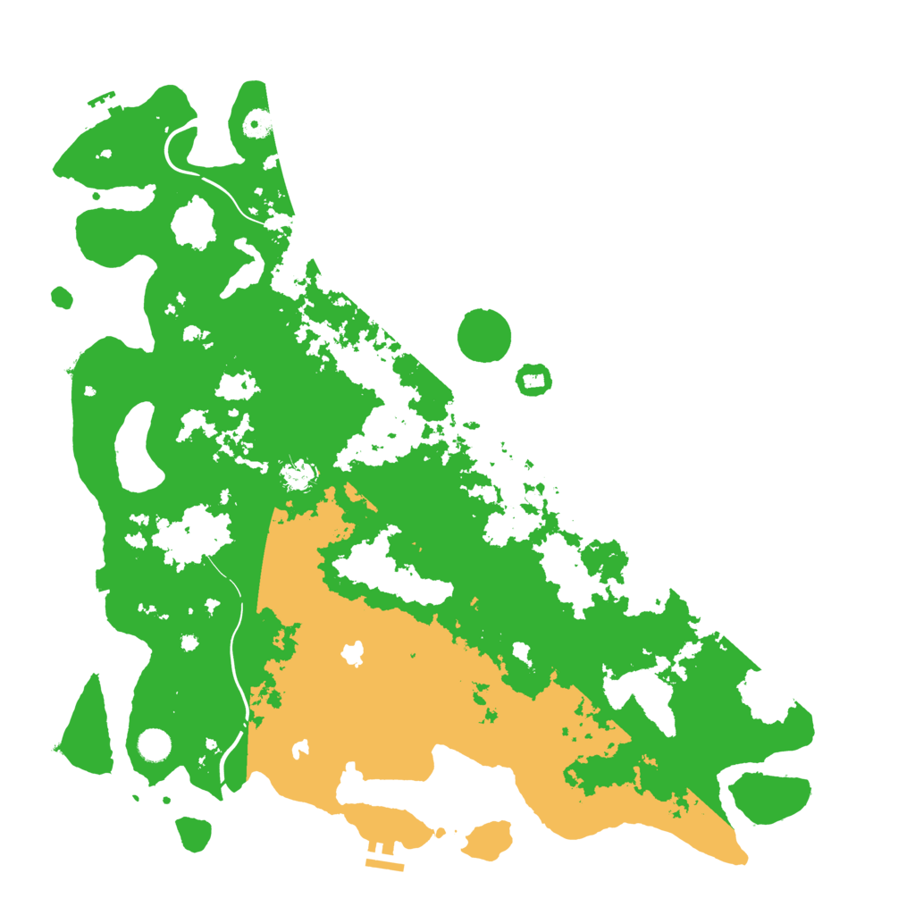 Biome Rust Map: Procedural Map, Size: 4800, Seed: 1367198919