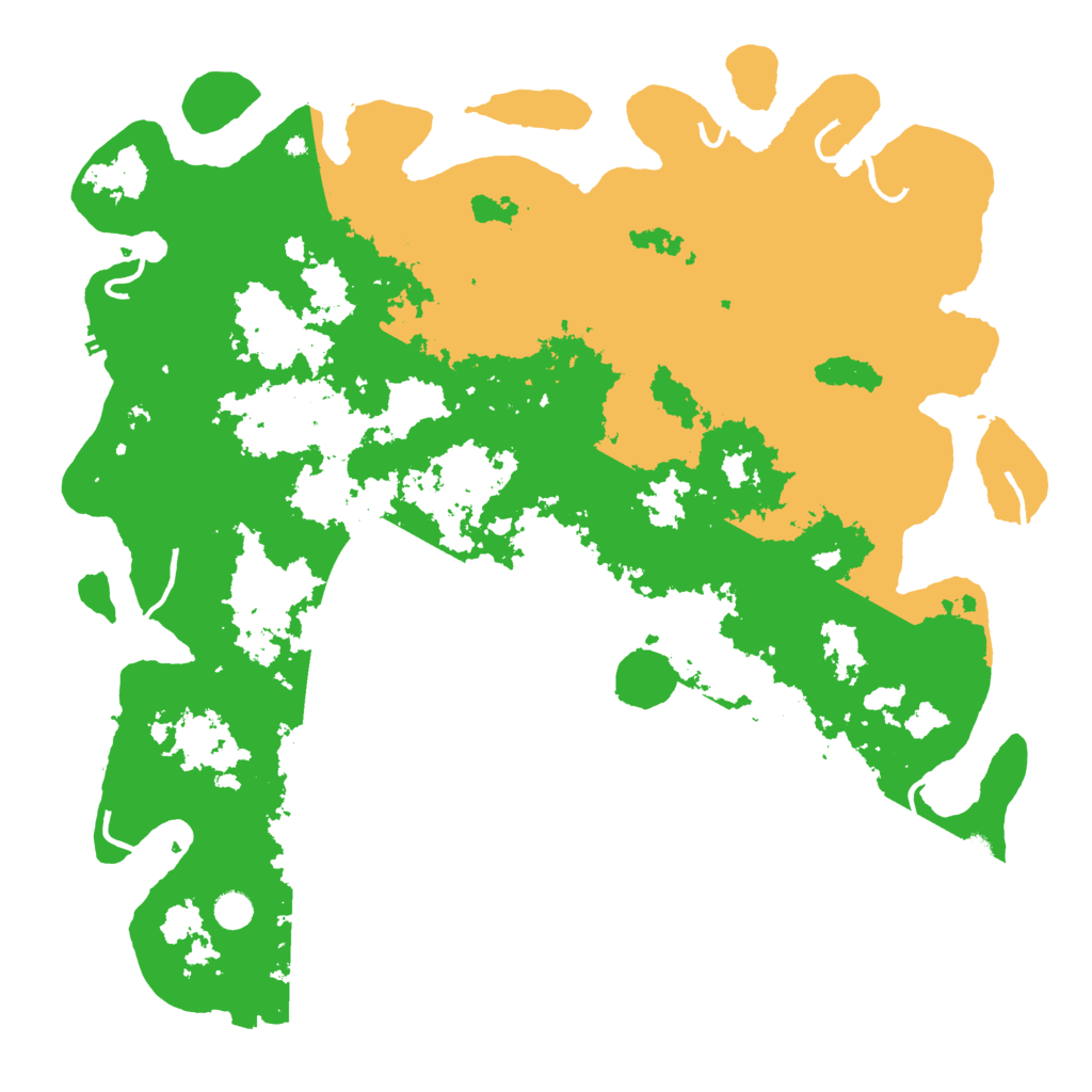 Biome Rust Map: Procedural Map, Size: 5000, Seed: 898922774