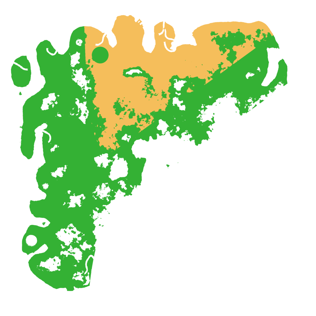 Biome Rust Map: Procedural Map, Size: 5000, Seed: 1087388071