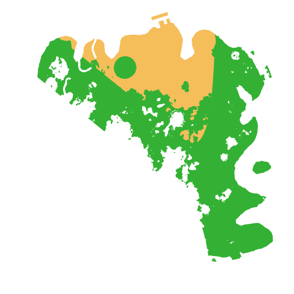 Biome Rust Map: Procedural Map, Size: 3500, Seed: 1615549198
