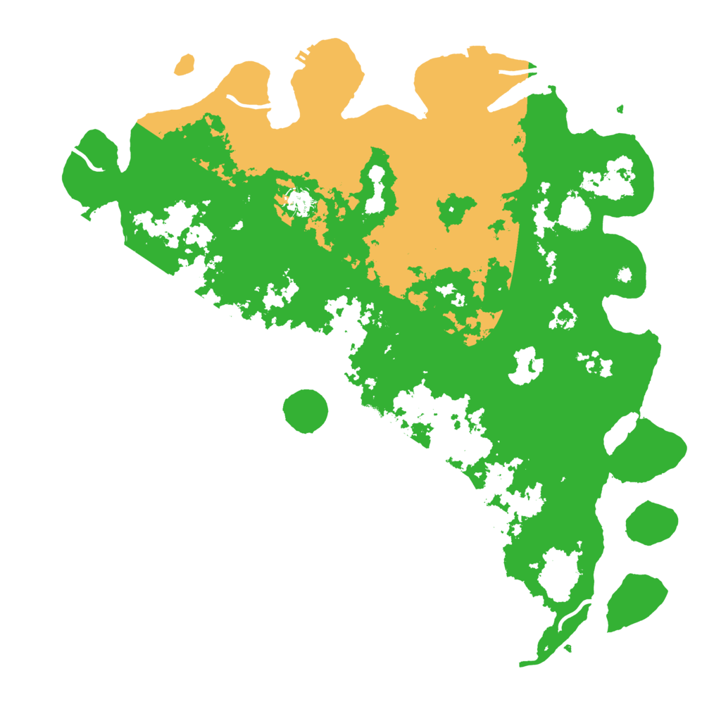Biome Rust Map: Procedural Map, Size: 4500, Seed: 1977320138