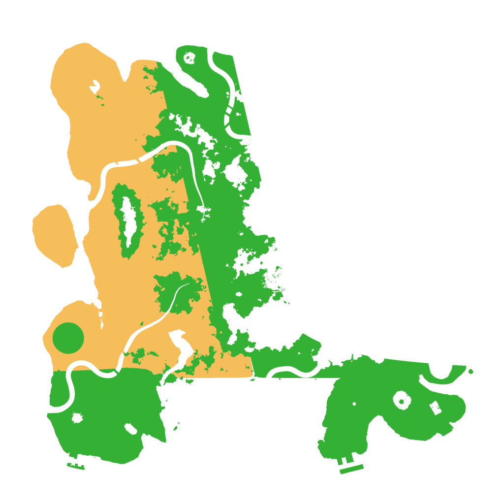 Biome Rust Map: Procedural Map, Size: 4250, Seed: 1047488161