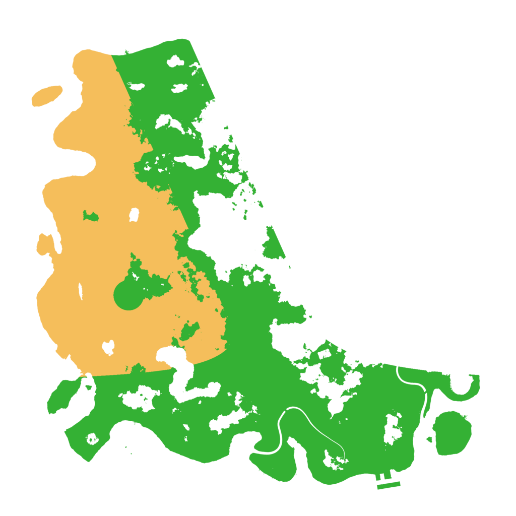 Biome Rust Map: Procedural Map, Size: 4500, Seed: 900995462