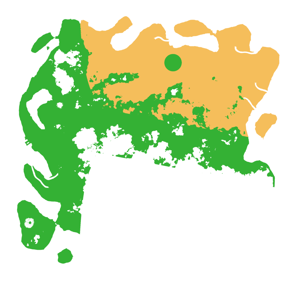 Biome Rust Map: Procedural Map, Size: 4500, Seed: 964462546