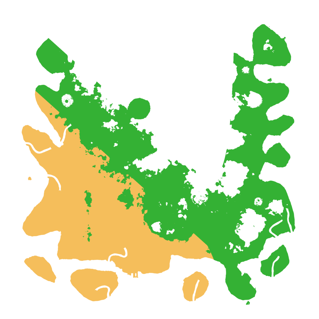 Biome Rust Map: Procedural Map, Size: 4000, Seed: 443689282
