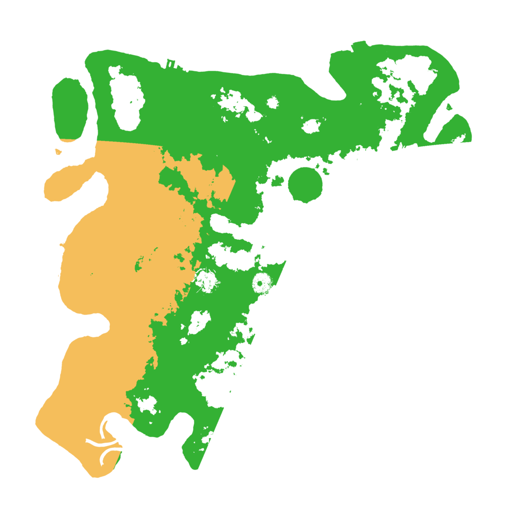 Biome Rust Map: Procedural Map, Size: 4000, Seed: 1335621748