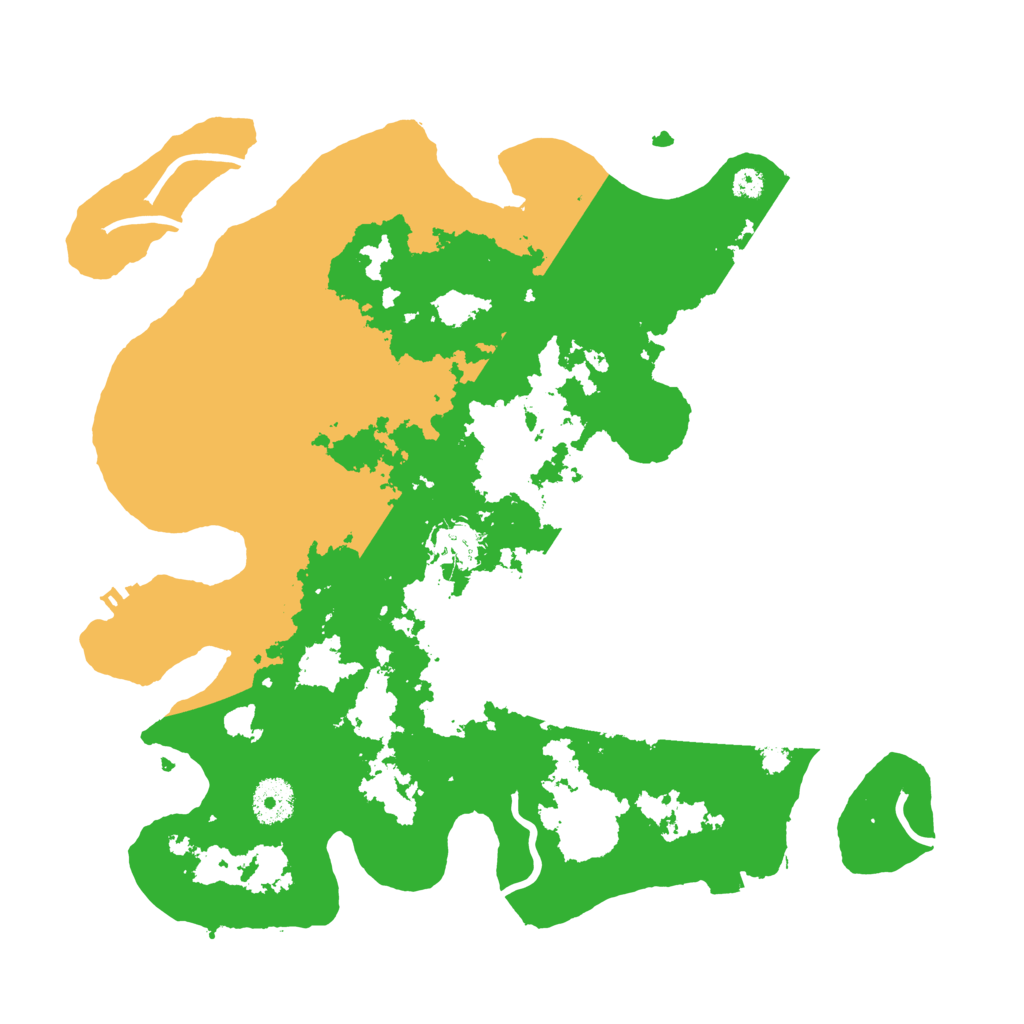 Biome Rust Map: Procedural Map, Size: 3500, Seed: 462871691