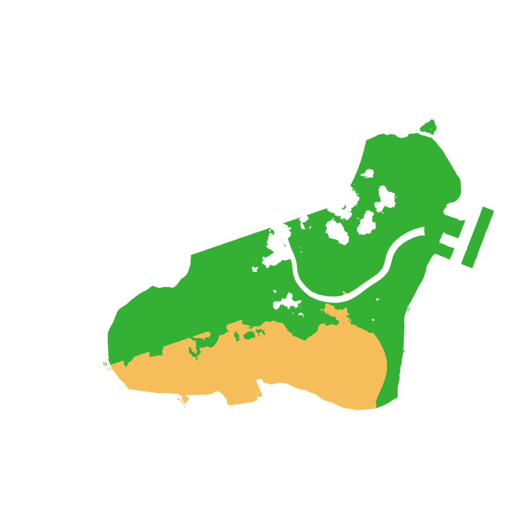 Biome Rust Map: Procedural Map, Size: 1700, Seed: 648252