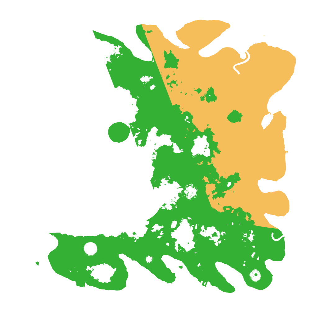 Biome Rust Map: Procedural Map, Size: 4250, Seed: 35352525