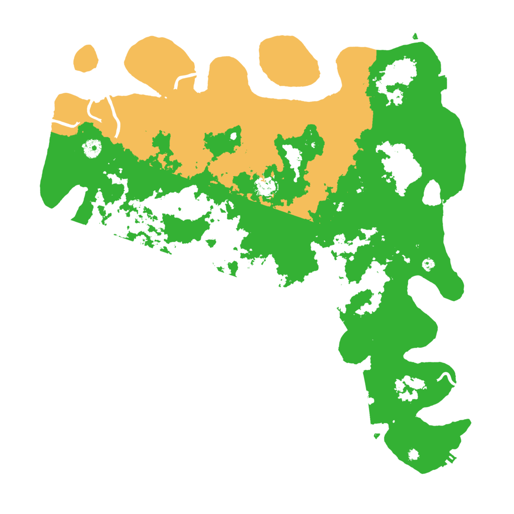 Biome Rust Map: Procedural Map, Size: 4250, Seed: 172838258