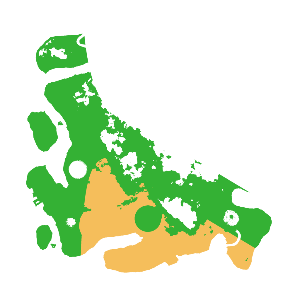 Biome Rust Map: Procedural Map, Size: 3000, Seed: 976288886