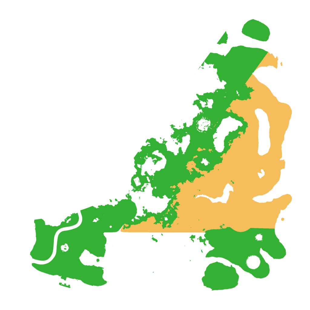 Biome Rust Map: Procedural Map, Size: 4000, Seed: 48173003