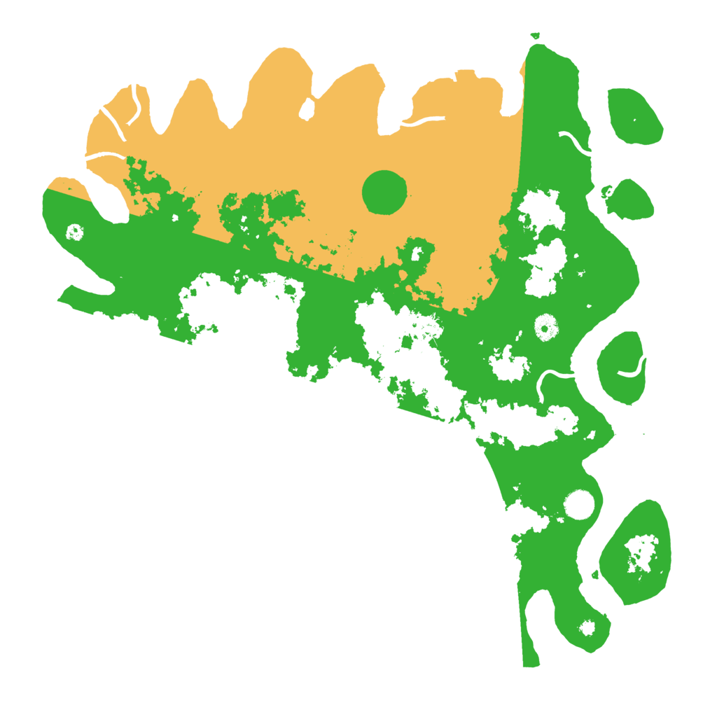Biome Rust Map: Procedural Map, Size: 4250, Seed: 2030357622