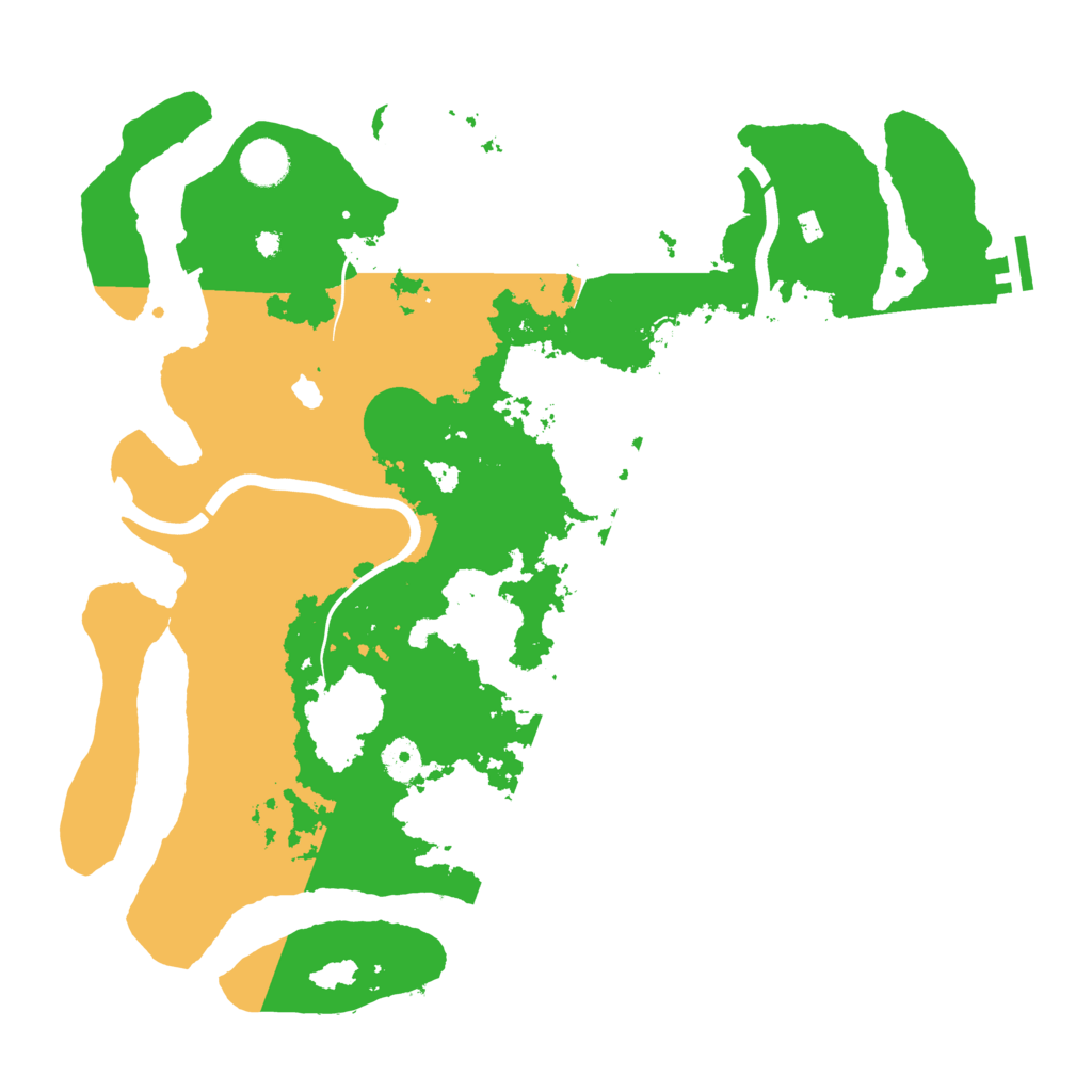 Biome Rust Map: Procedural Map, Size: 4000, Seed: 192873