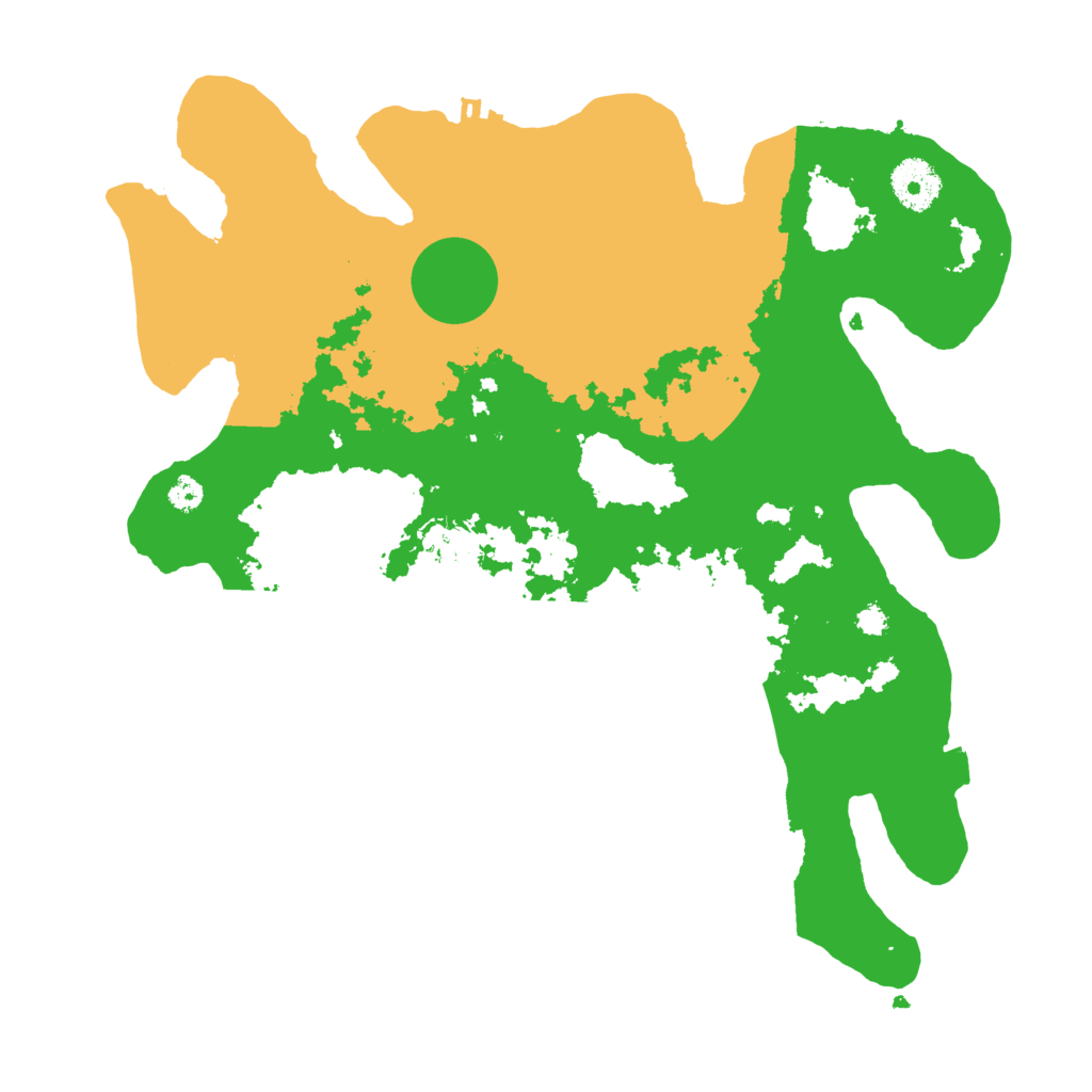 Biome Rust Map: Procedural Map, Size: 3333, Seed: 296160320
