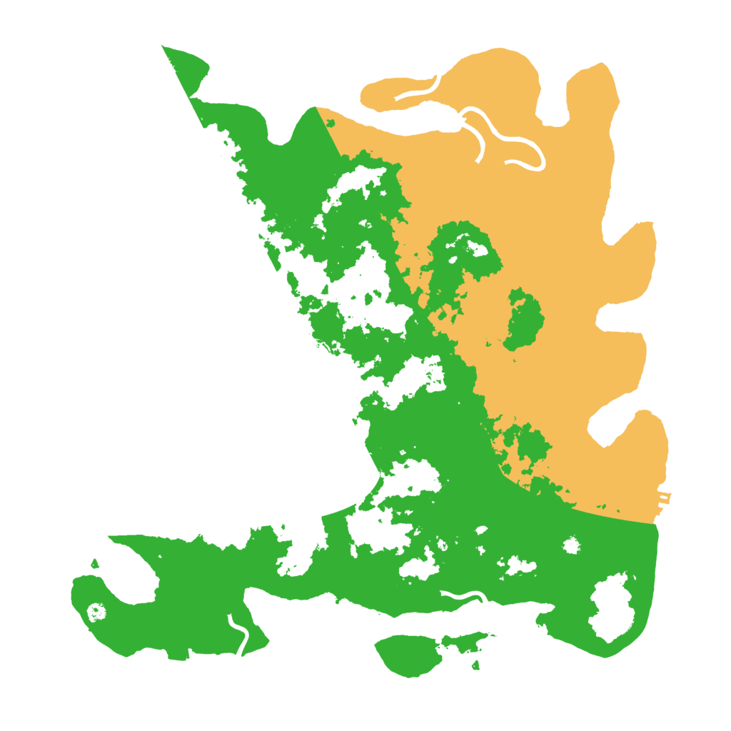 Biome Rust Map: Procedural Map, Size: 4000, Seed: 74483370