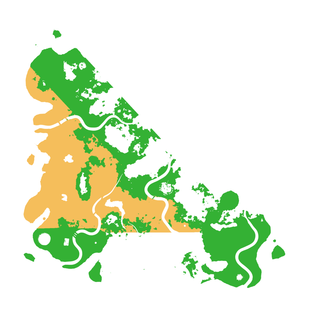 Biome Rust Map: Procedural Map, Size: 4500, Seed: 911447403