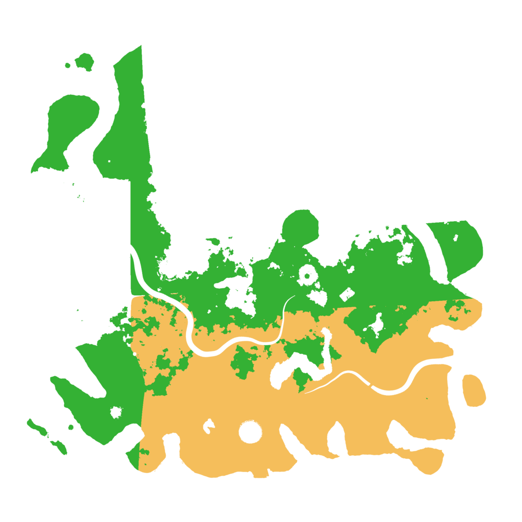Biome Rust Map: Procedural Map, Size: 4000, Seed: 979623829