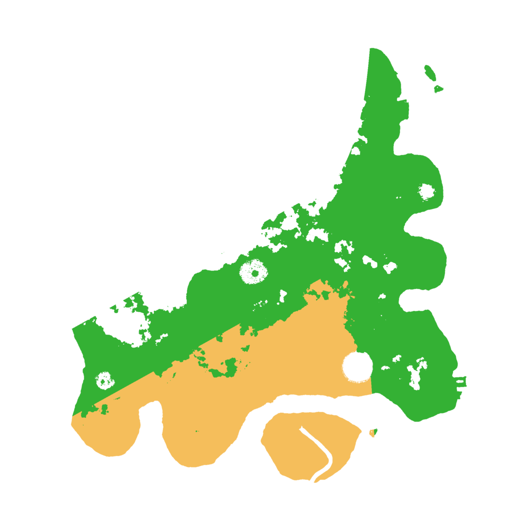 Biome Rust Map: Procedural Map, Size: 3000, Seed: 204757464