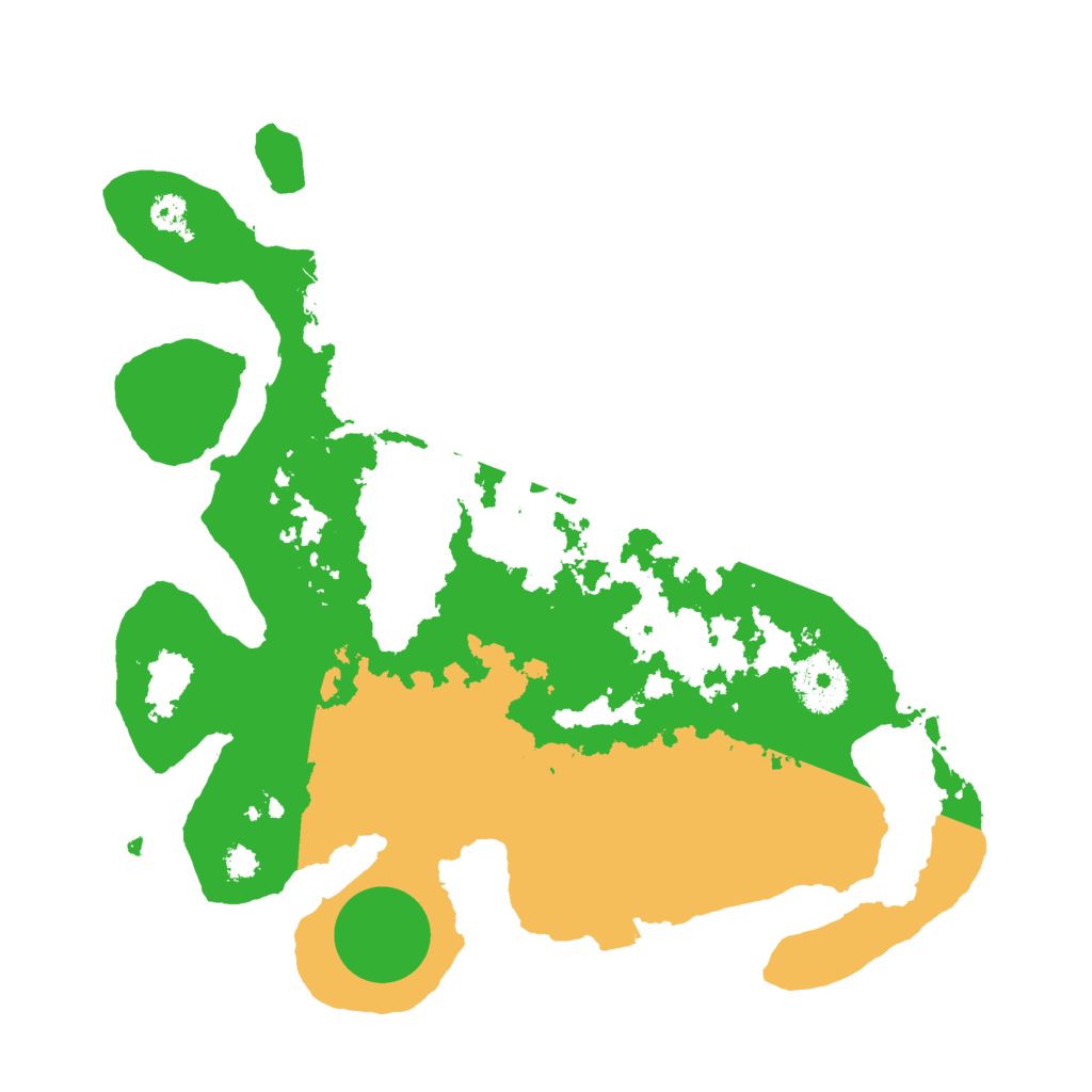 Biome Rust Map: Procedural Map, Size: 3000, Seed: 582665087