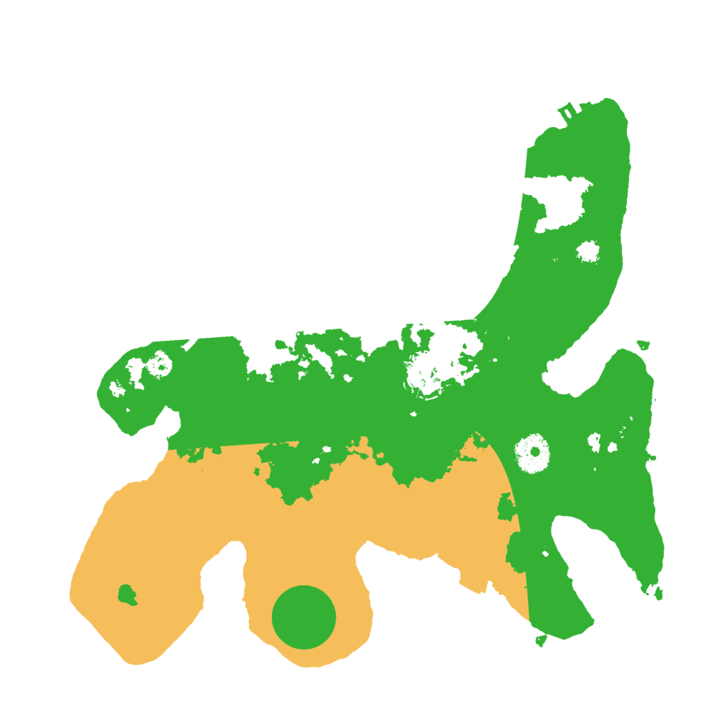 Biome Rust Map: Procedural Map, Size: 3000, Seed: 1941115159