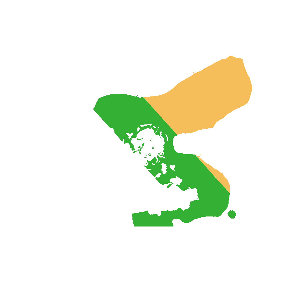 Biome Rust Map: Procedural Map, Size: 1500, Seed: 2040098363