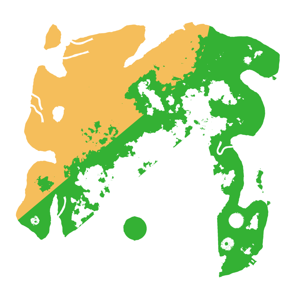 Biome Rust Map: Procedural Map, Size: 3500, Seed: 860031903