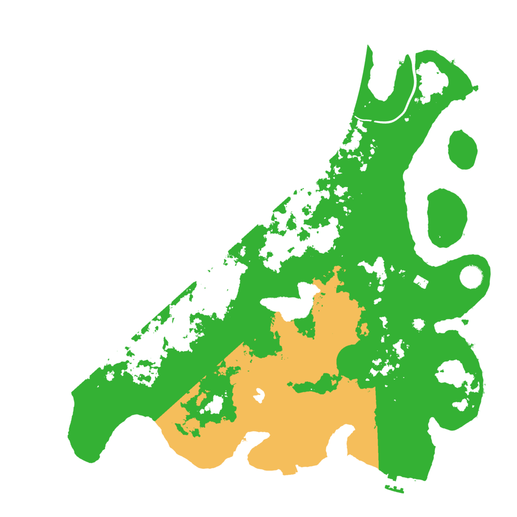 Biome Rust Map: Procedural Map, Size: 4000, Seed: 1311085893