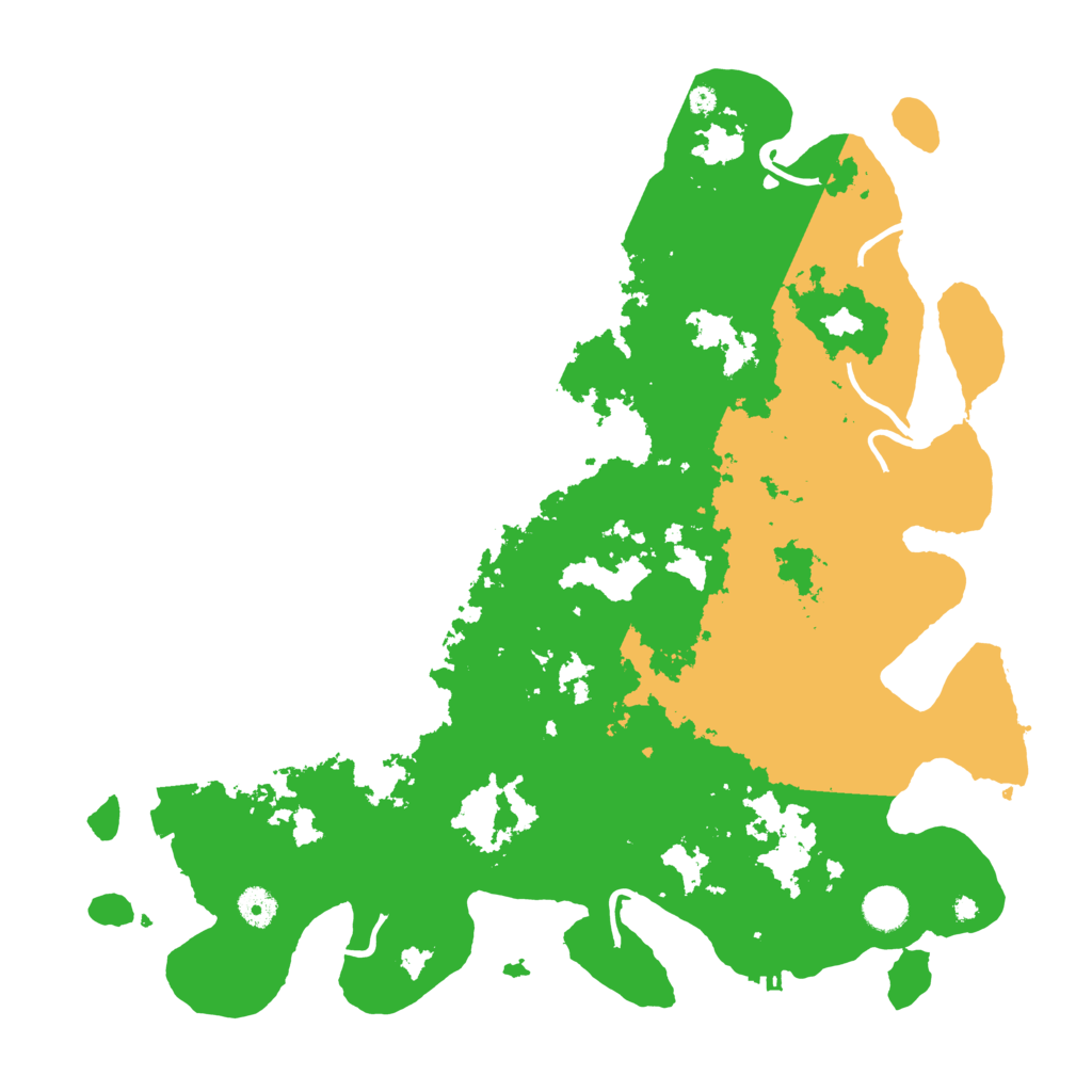 Biome Rust Map: Procedural Map, Size: 4250, Seed: 1258