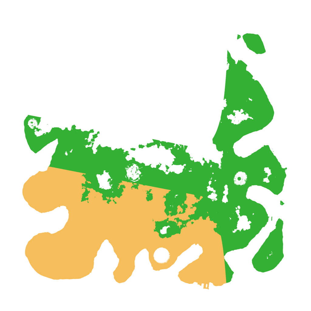 Biome Rust Map: Procedural Map, Size: 3500, Seed: 1646449269