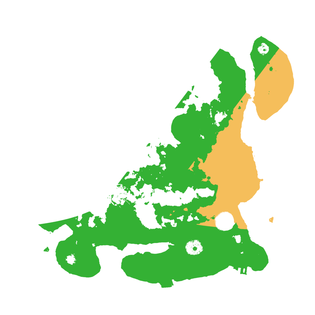Biome Rust Map: Procedural Map, Size: 3000, Seed: 752416635