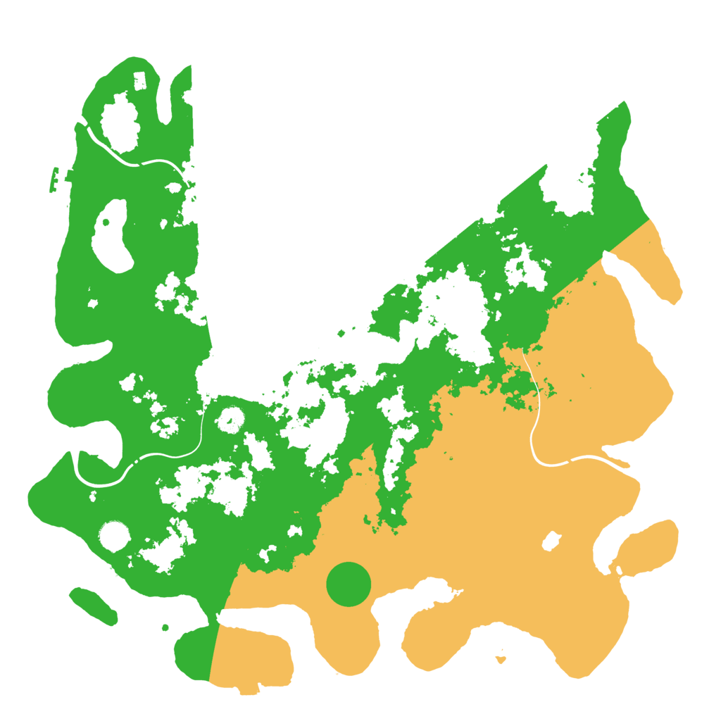Biome Rust Map: Procedural Map, Size: 4250, Seed: 25265771