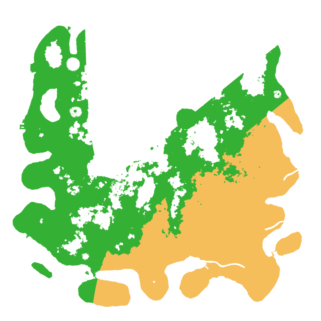 Biome Rust Map: Procedural Map, Size: 4250, Seed: 25265771