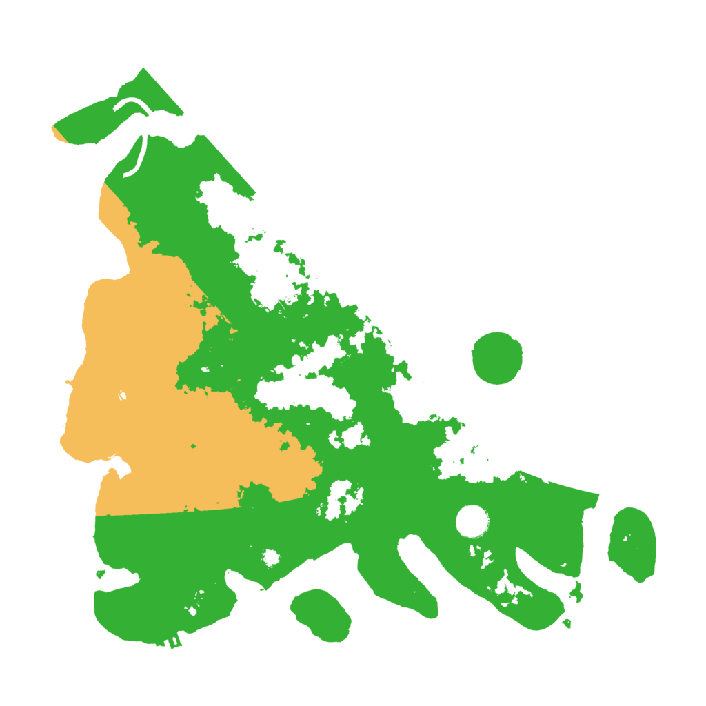 Biome Rust Map: Procedural Map, Size: 3800, Seed: 5000