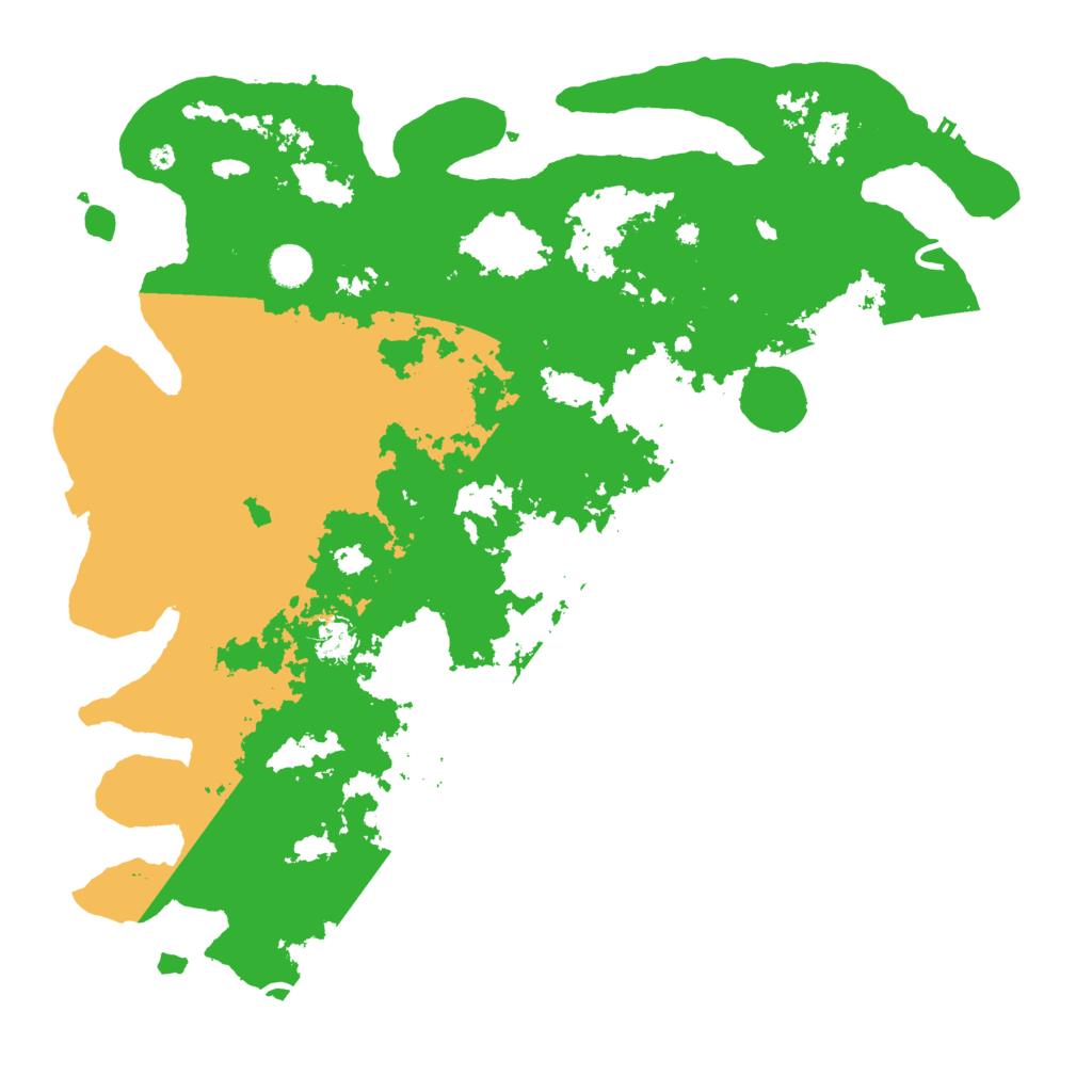 Biome Rust Map: Procedural Map, Size: 4500, Seed: 74791086