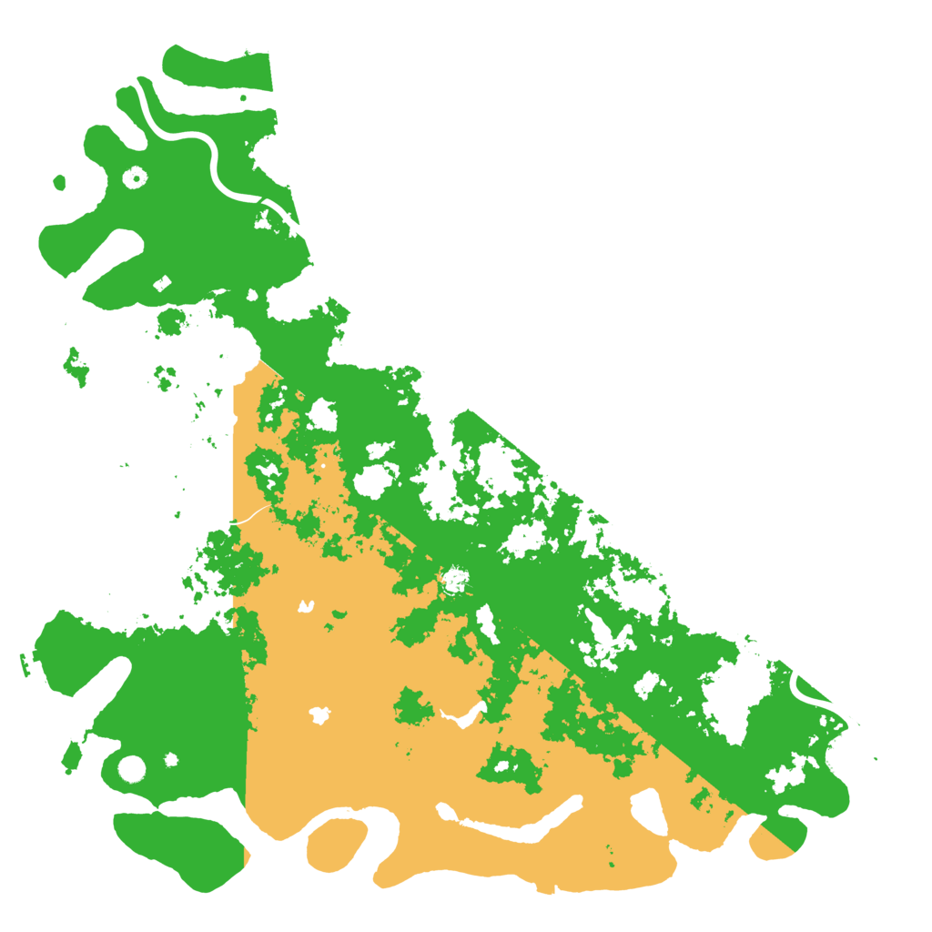 Biome Rust Map: Procedural Map, Size: 6000, Seed: 497892239