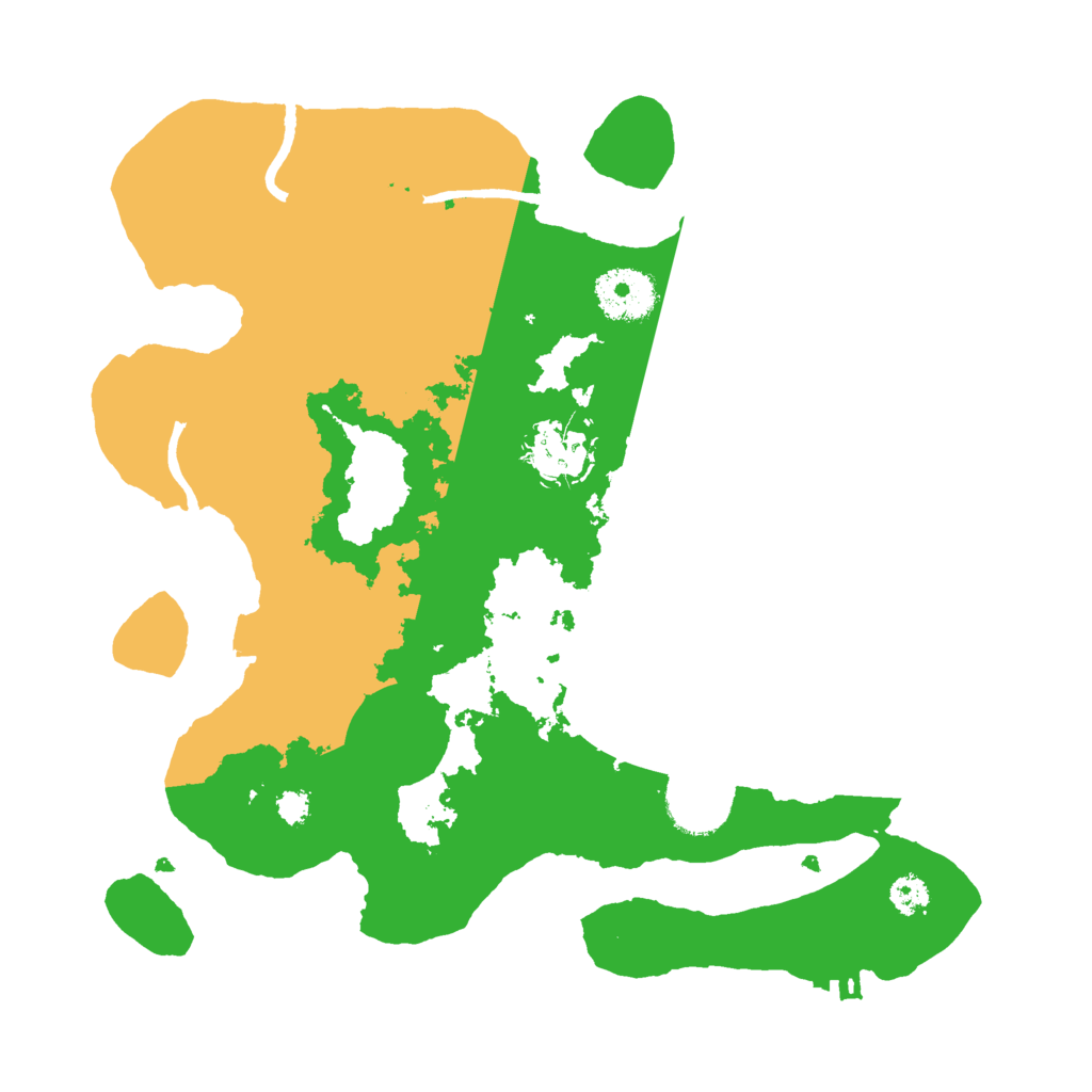 Biome Rust Map: Procedural Map, Size: 3000, Seed: 29405